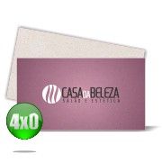 Cartão de Visita | Reciclato 4X0 | 100 Unidades