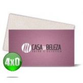 Cartão de Visita | Reciclato 4X0 | 100 Unidades